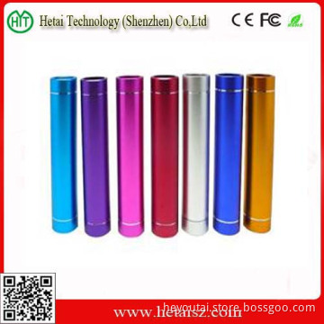 Promotional Gift Portable Power Bank 2600mAh for iPhone, iPad, Samsung Mobile Phone